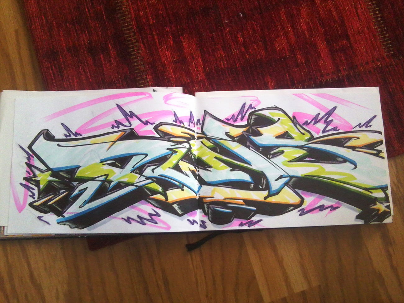 Graffiti Sketch - Photo by ATS_KORUScrew - puns