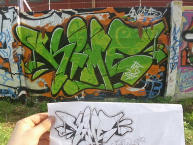 Graffiti Wall - Photo by ATS_KORUScrew