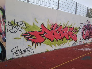 Graffiti Wall in Rostock - Photo by ATS_KORUScrew (2015)