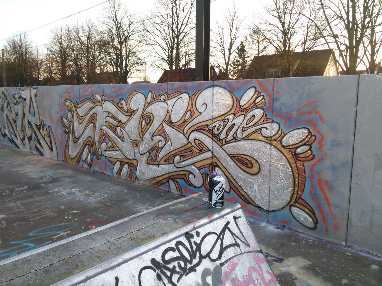 Graffiti Wall - Photo by ATS_KORUScrew