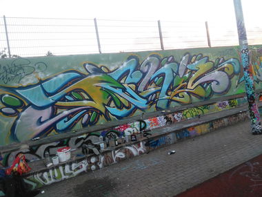 Graffiti Wall - Photo by ATS_KORUScrew