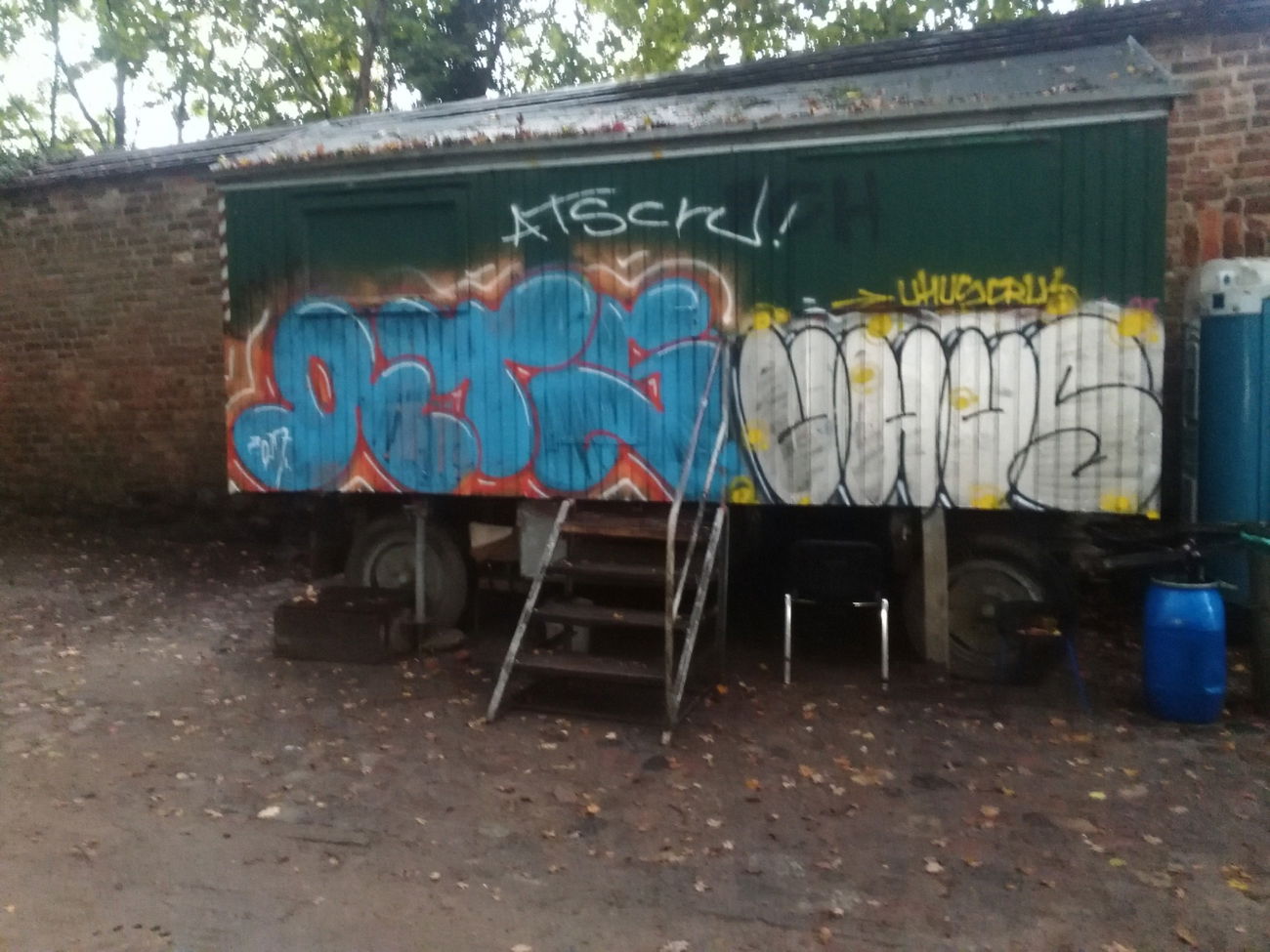 Graffiti Wall - Photo by ATS_KORUScrew