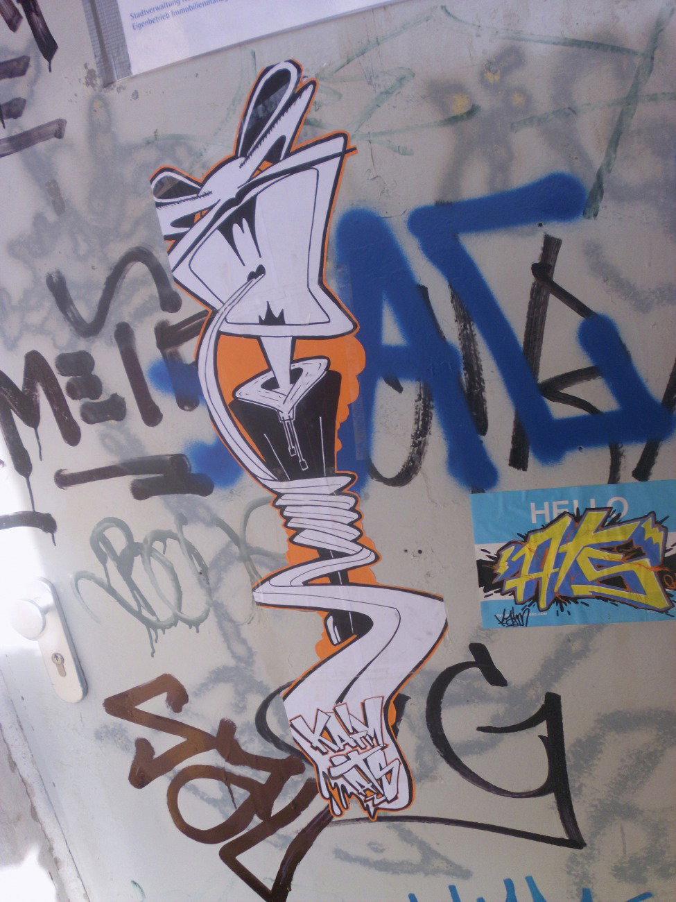 Graffiti Wall - Photo by ATS_KORUScrew