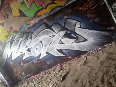 Graffiti Wall - Photo by ATS_KORUScrew - miak, kaim, ats (2016)
