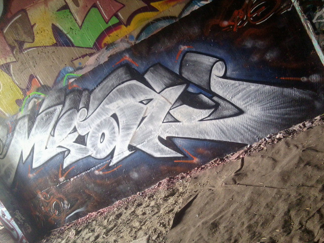 Graffiti Wall - Photo by ATS_KORUScrew - miak, kaim, ats (2016)
