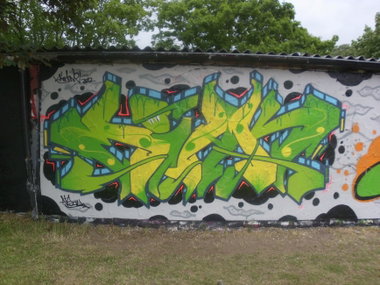 Graffiti Wall - Photo by ATS_KORUScrew