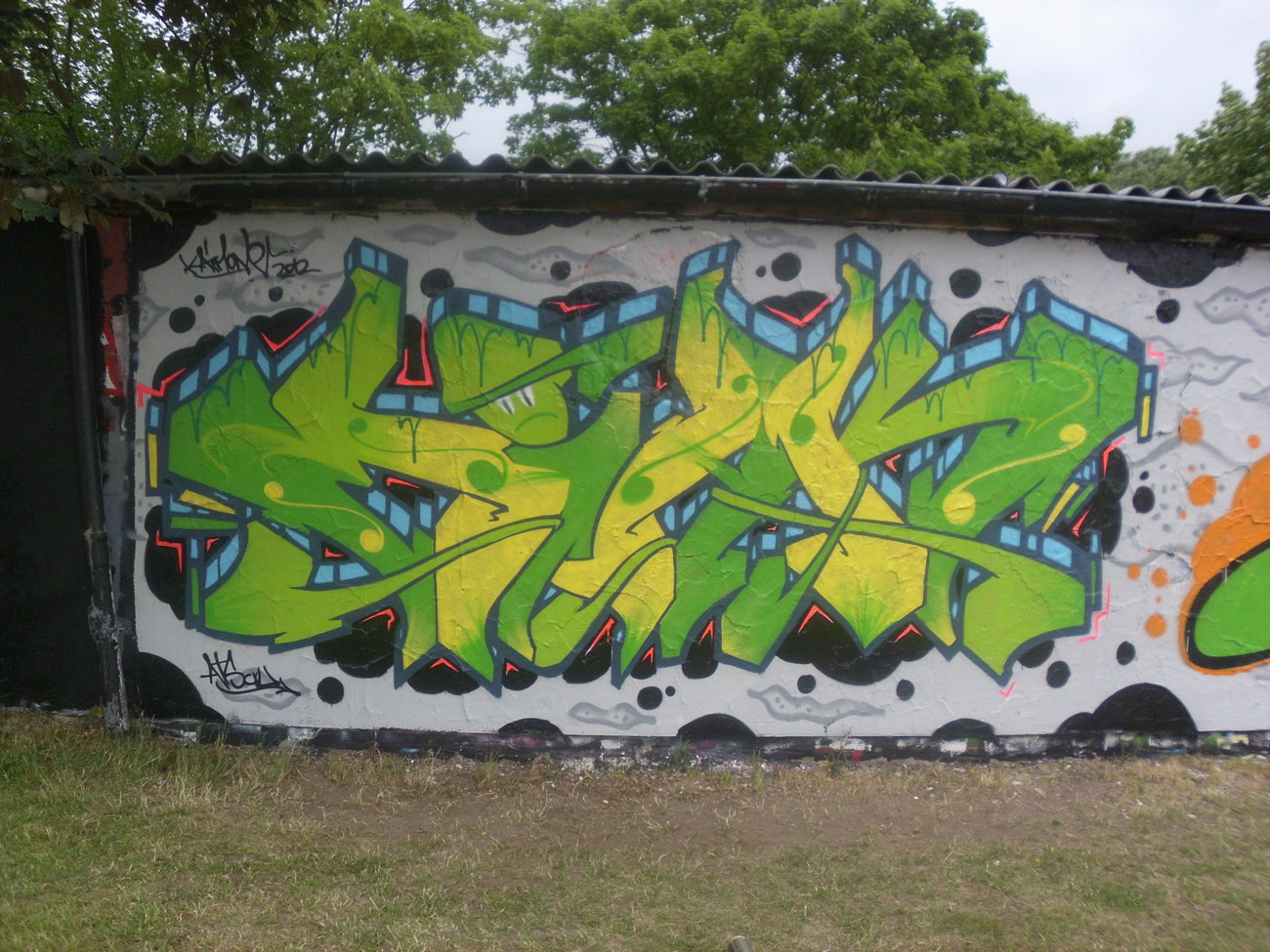 Graffiti Wall - Photo by ATS_KORUScrew