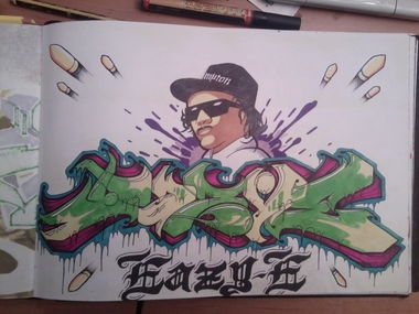 Graffiti Sketch - Photo by ATS_KORUScrew