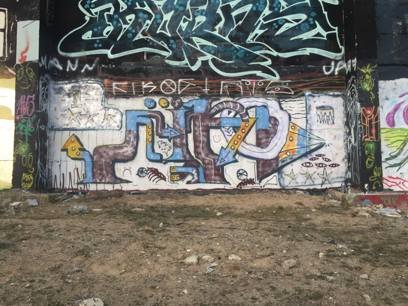 Graffiti Wall - Photo by ATS_KORUScrew