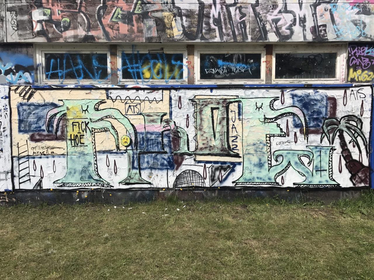 Graffiti Wall - Photo by ATS_KORUScrew