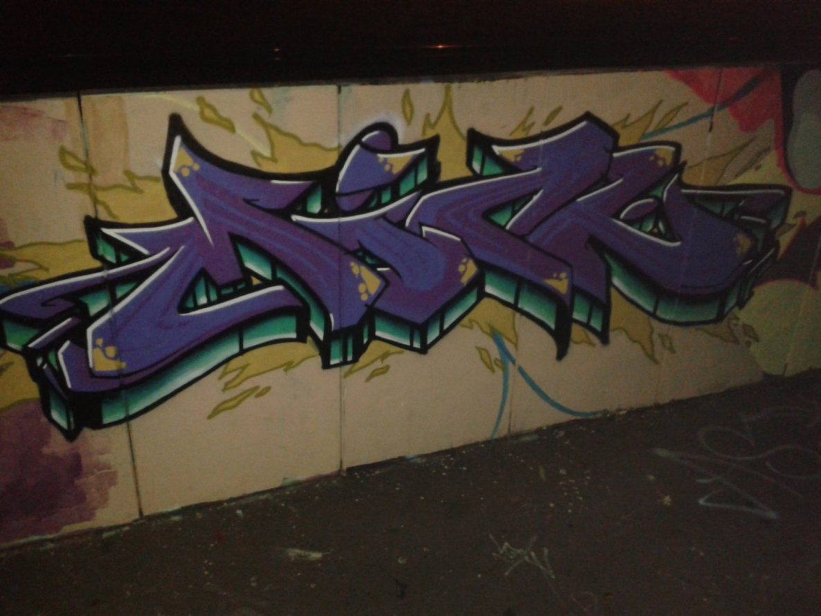 Graffiti Wall - Photo by ATS_KORUScrew (2014)