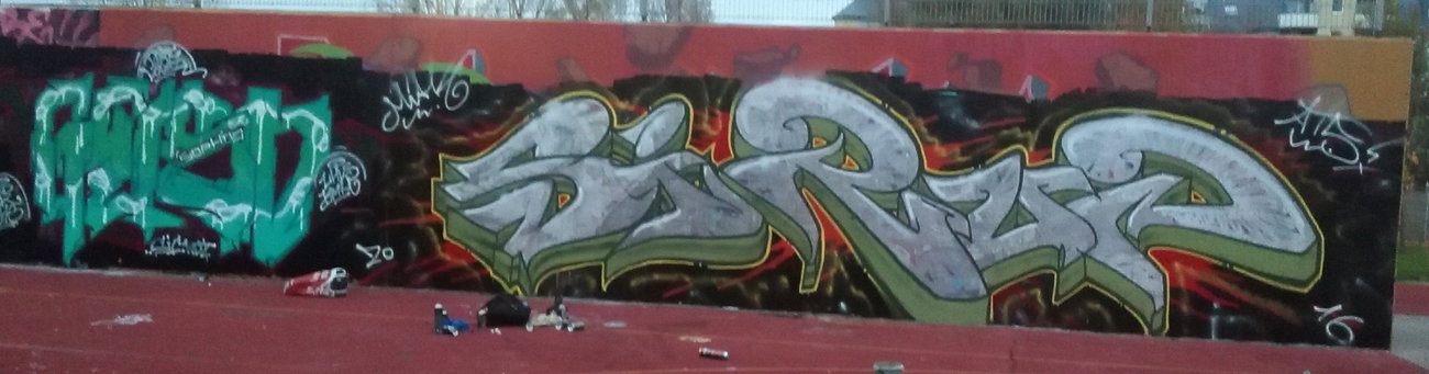 Graffiti Wall - Photo by ATS_KORUScrew