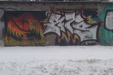 Graffiti Wall - Photo by ATS_KORUScrew