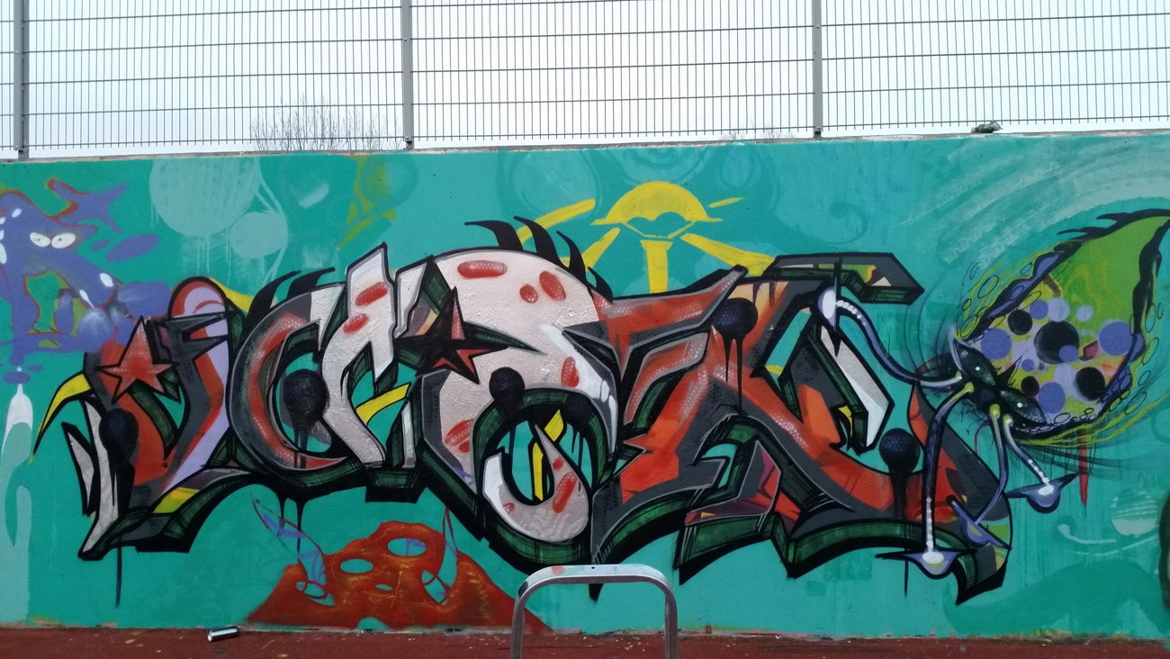 Graffiti Wall - Photo by ATS_KORUScrew (2016)