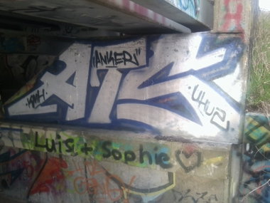 Graffiti Wall - Photo by ATS_KORUScrew