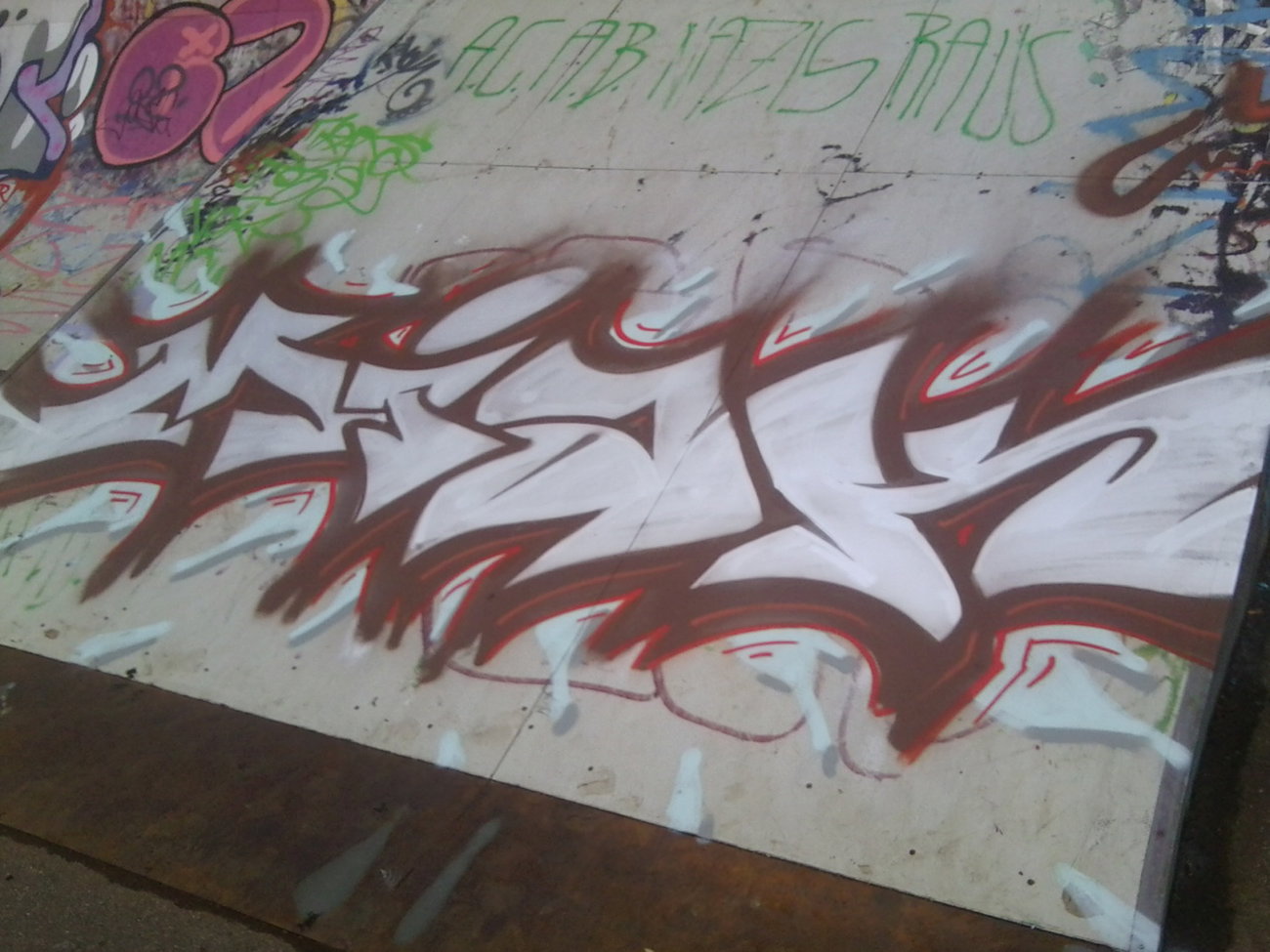 Graffiti Wall - Photo by ATS_KORUScrew