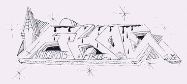 Graffiti Sketch - Photo by ATS_KORUScrew