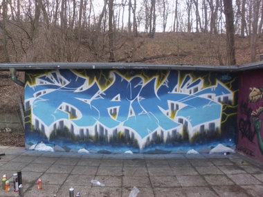 Graffiti Wall - Photo by ATS_KORUScrew