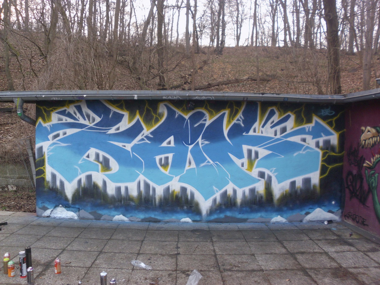 Graffiti Wall - Photo by ATS_KORUScrew