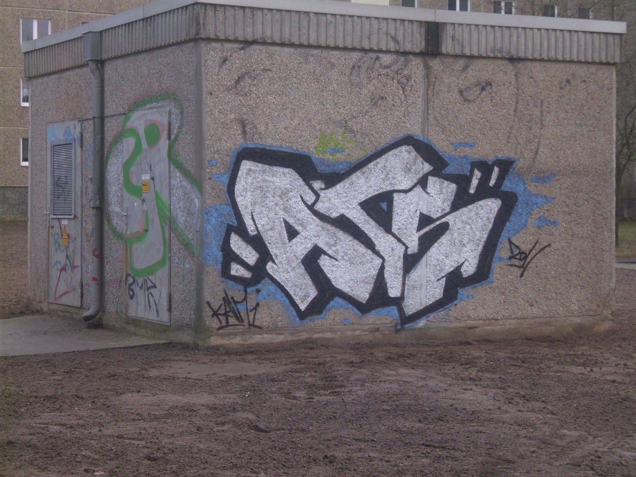 Graffiti Wall - Photo by ATS_KORUScrew