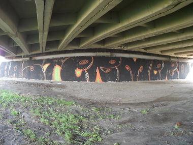 Graffiti Bombing - Photo by AWNcrew - Haster, MerO, AWN (2011)