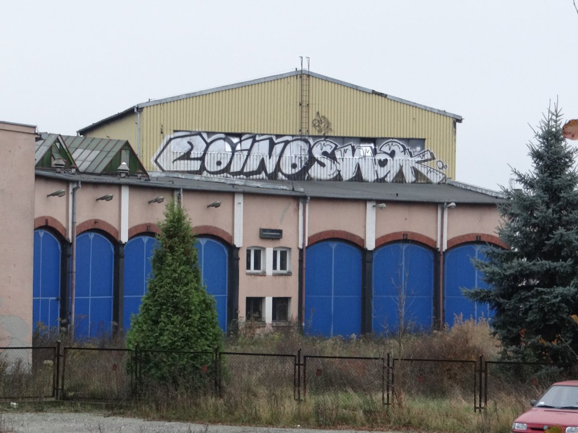 Graffiti Bombing in Inowroclaw - Photo by AWNcrew - Coino, STOP, Snak (2013)