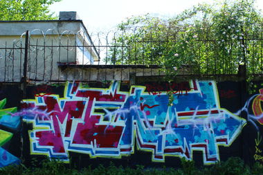 Graffiti Wall in Poland - Photo by AWNcrew - Mero, AWN (2013)