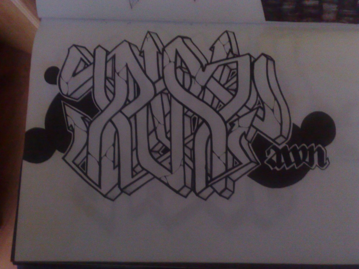 Graffiti Sketch - Photo by AWNcrew - Frost, AWN