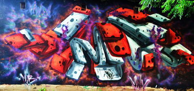 Graffiti Wall in Inowroclaw - Photo by AWNcrew - Snak, AWN (2013)