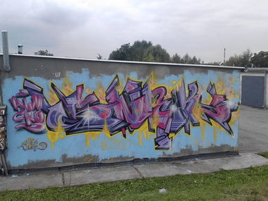 Graffiti Wall - Photo by AWNcrew - Snak, AWN