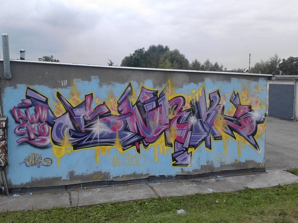Graffiti Wall - Photo by AWNcrew - Snak, AWN