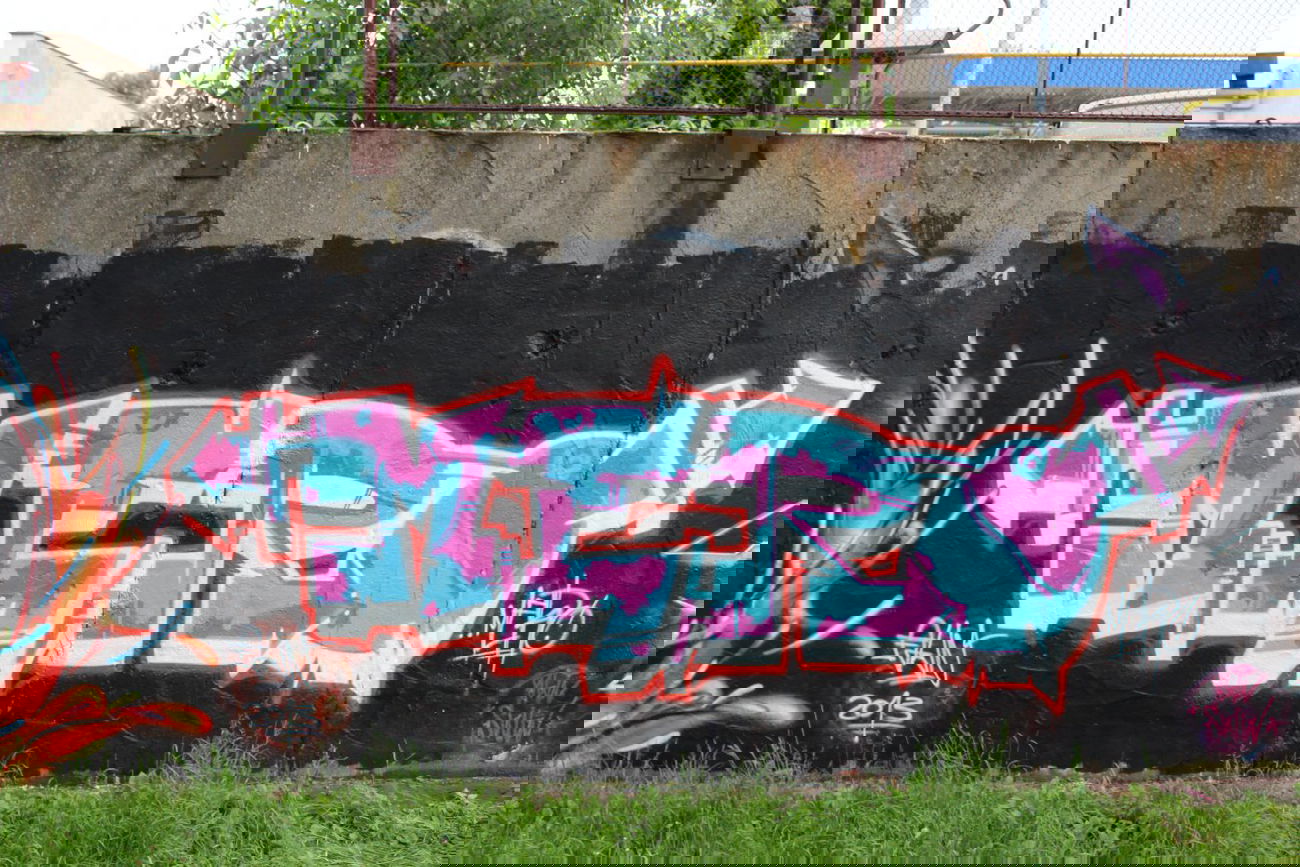 Graffiti Wall - Photo by AWNcrew - Mero, AWN (2013)
