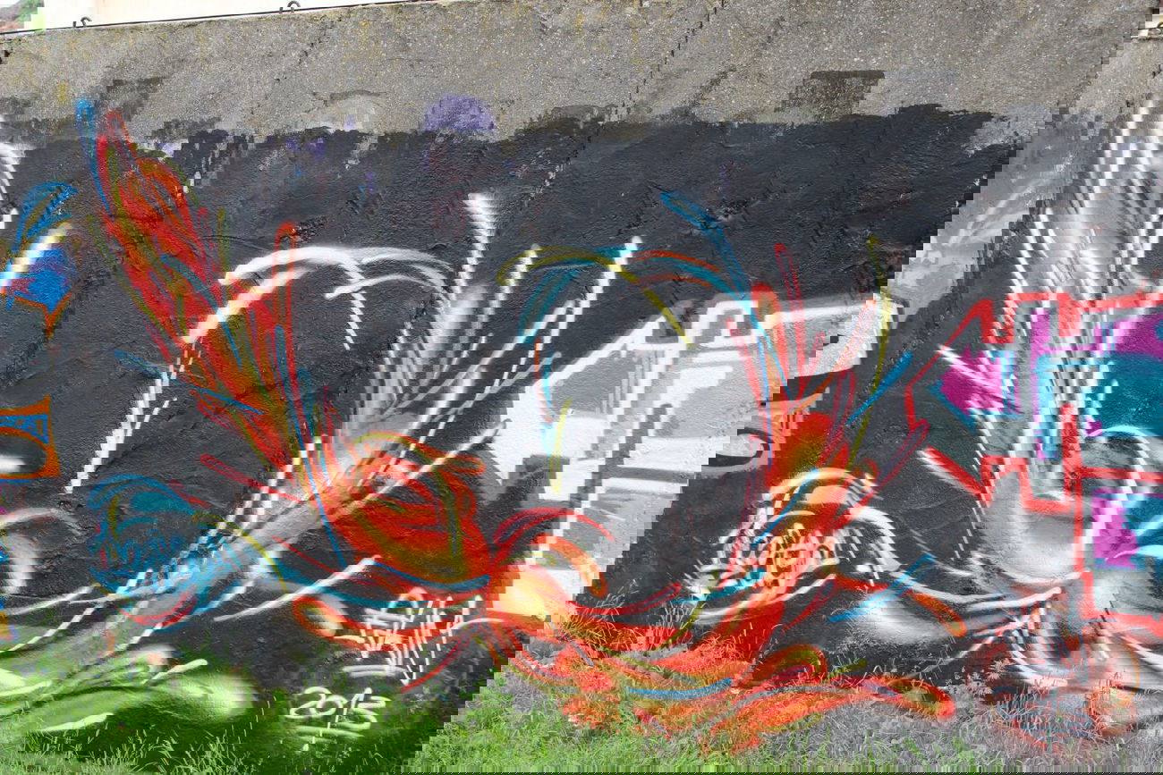 Graffiti Wall in Inowroclaw - Photo by AWNcrew - Haster, AWN (2013)