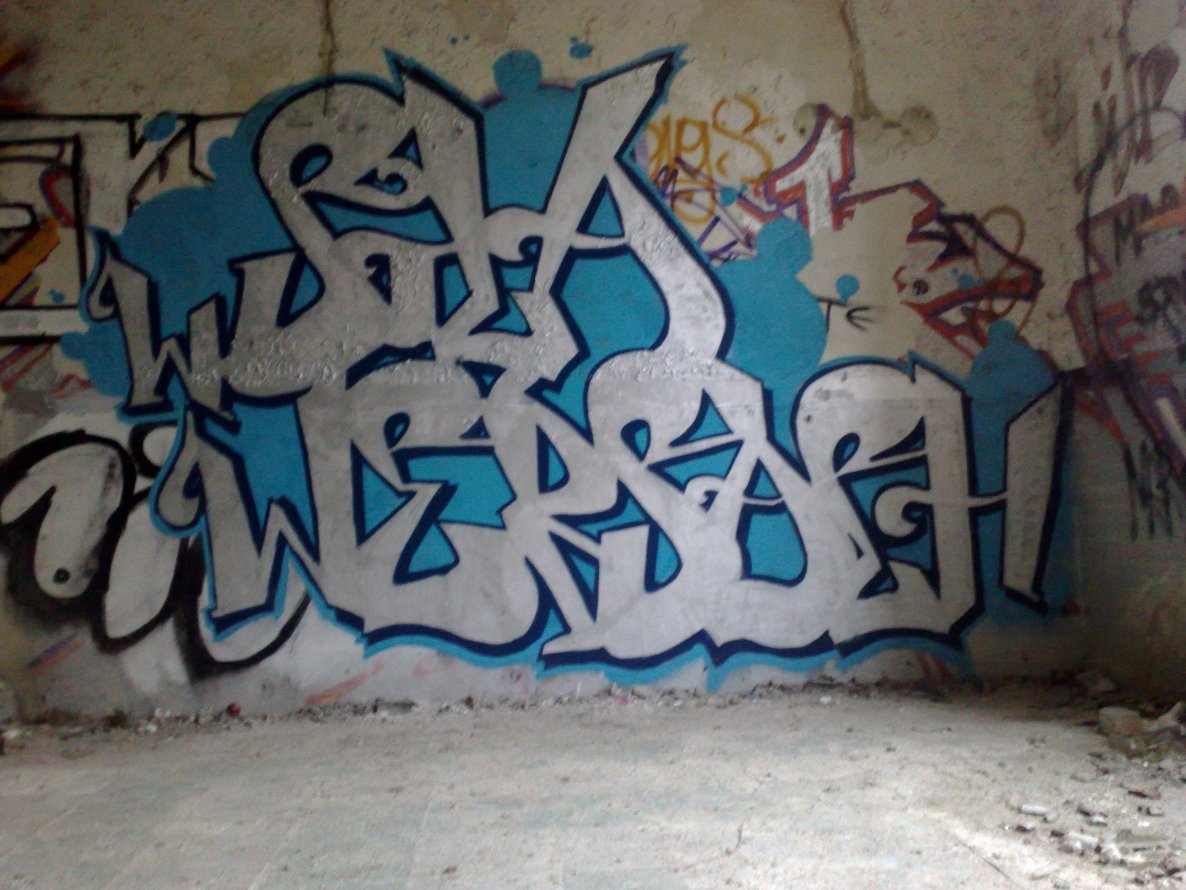 Graffiti Wall in Inowroclaw - Photo by AWNcrew - Si?a, W, Wersach