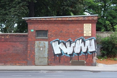 Graffiti Bombing in Inowroclaw - Photo by AWNcrew - AWN (2013)