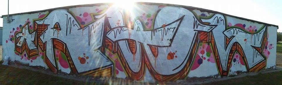 Graffiti Wall in Inowroclaw - Photo by AWNcrew - AWN (2014)