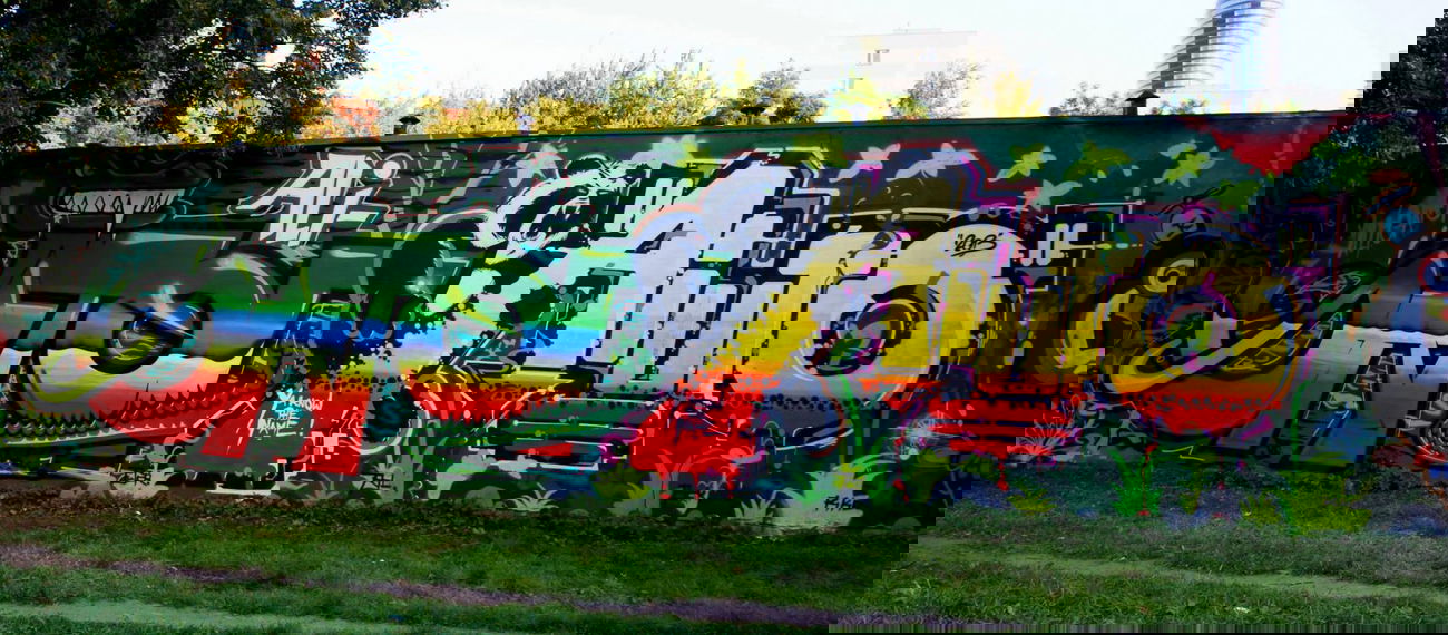 Graffiti Wall - Photo by AYU - Aligator, Aiuto, wroc?aw (2013)