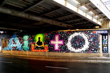 Graffiti Wall - Photo by AYU - Aiuto, mural, wroc?aw