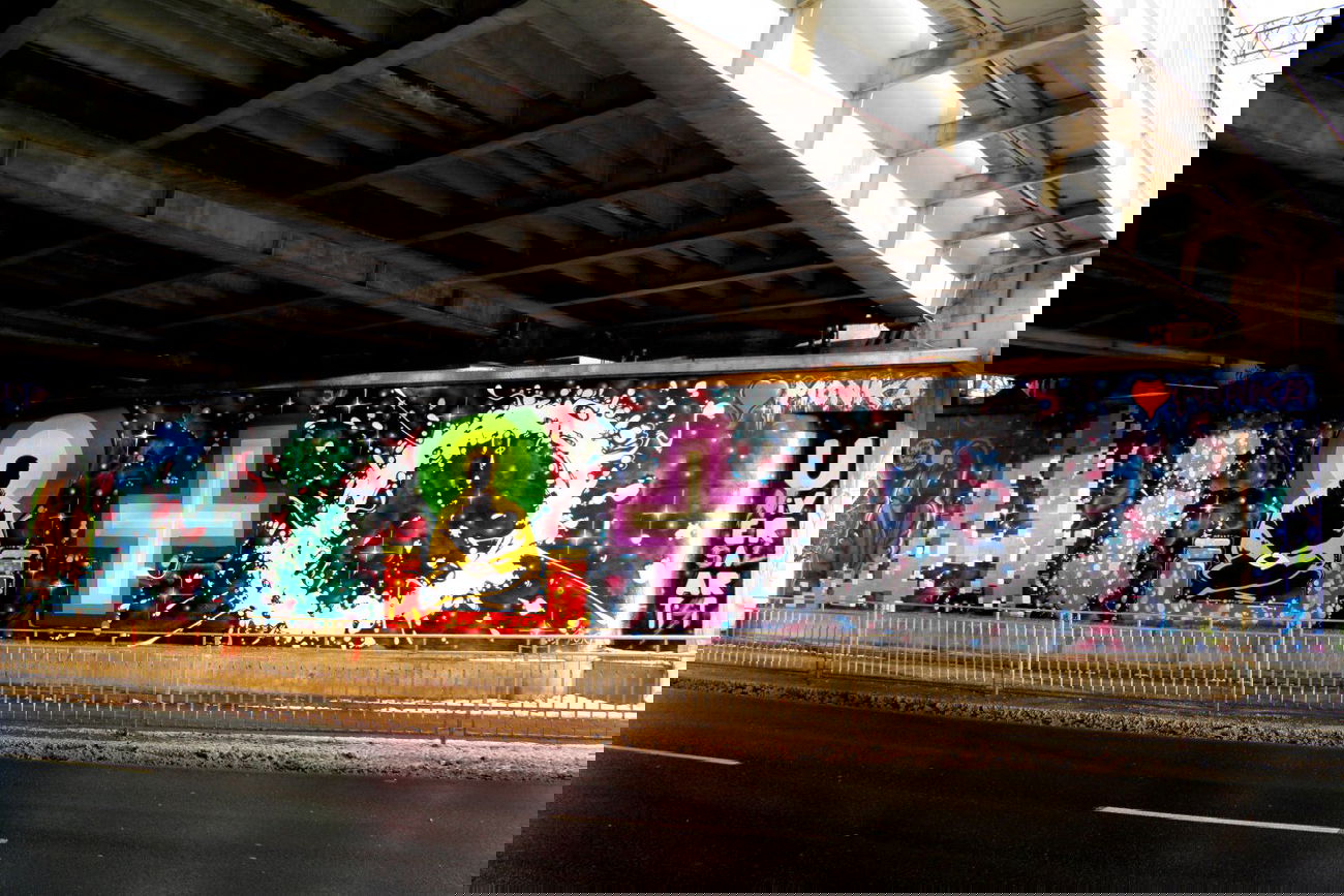 Graffiti Wall - Photo by AYU - Aiuto, mural, wroc?aw