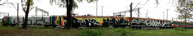 Graffiti Train - Photo by AYU - Aiuto, bcks, bounty (2007)