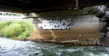 Graffiti Bombing - Photo by AZBO