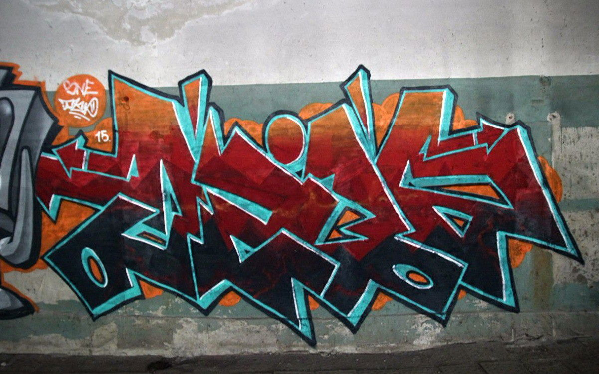 Graffiti Wall - Photo by AZBO