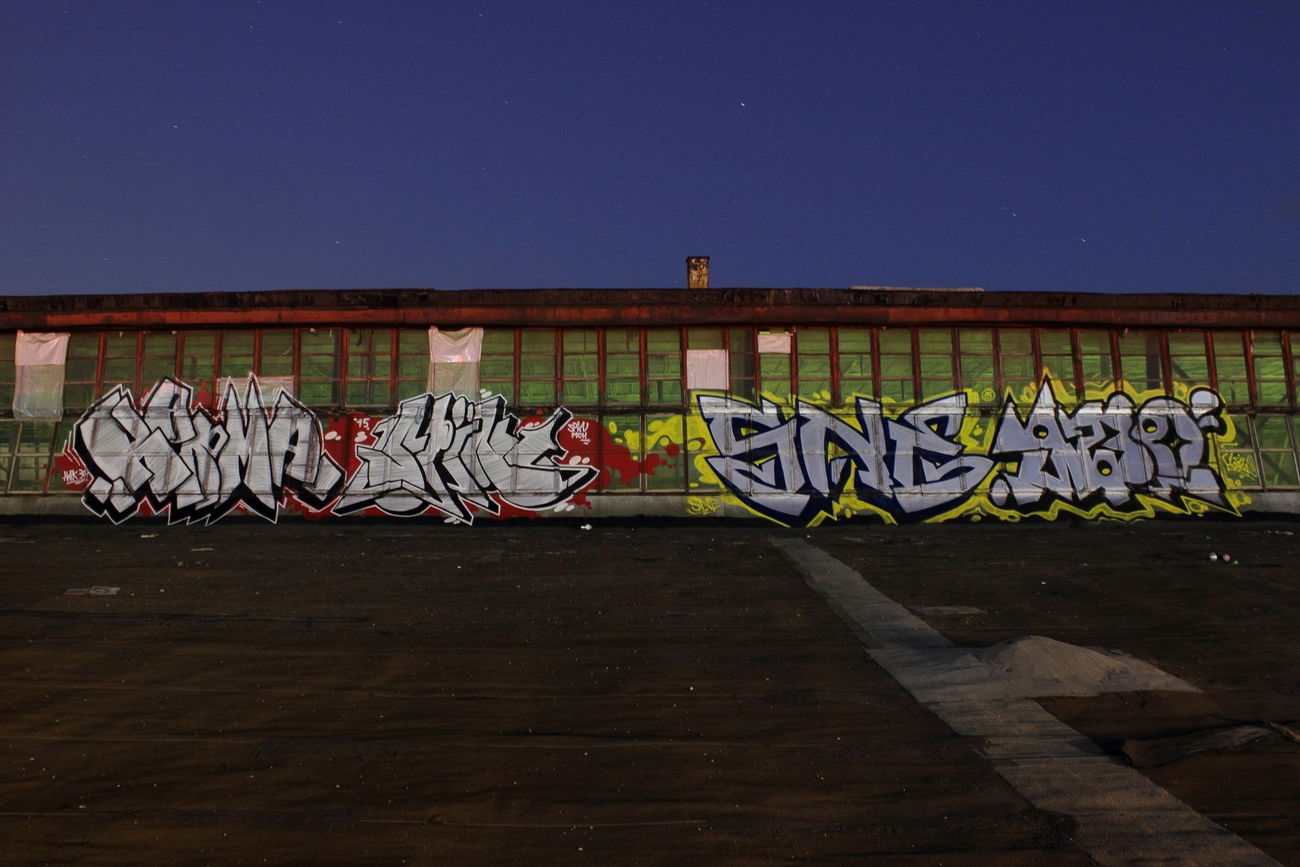Graffiti Bombing - Photo by AZBO - KARMA, SPIN, SNE