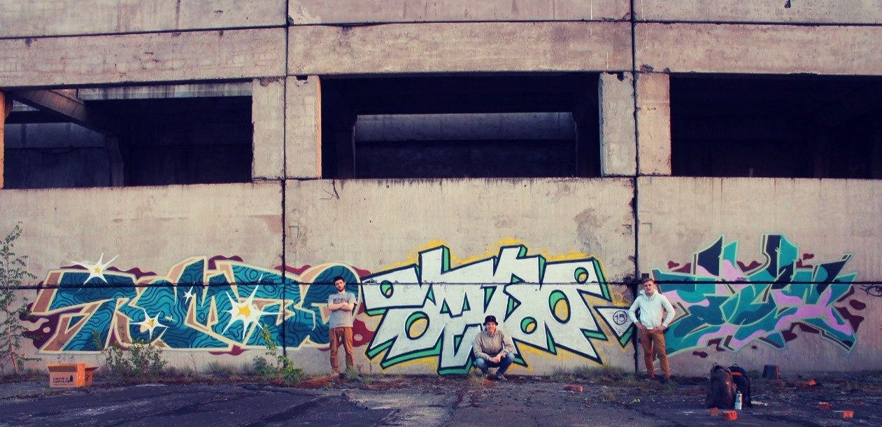Graffiti Wall - Photo by AZBO - ROMBO, AZBO, BALLON