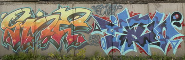 Graffiti Wall - Photo by AZBO