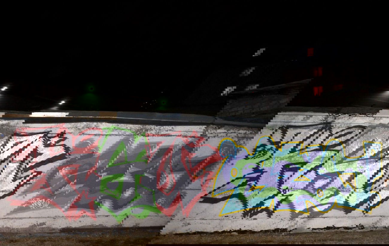 Graffiti Wall - Photo by AZBO