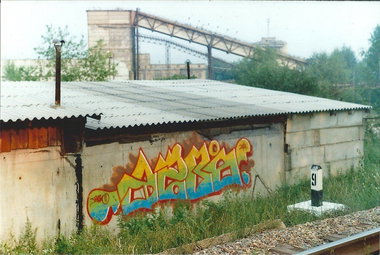 Graffiti Bombing - Photo by AZBO
