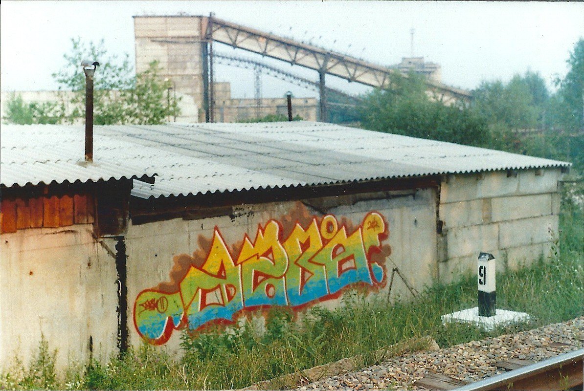 Graffiti Bombing - Photo by AZBO