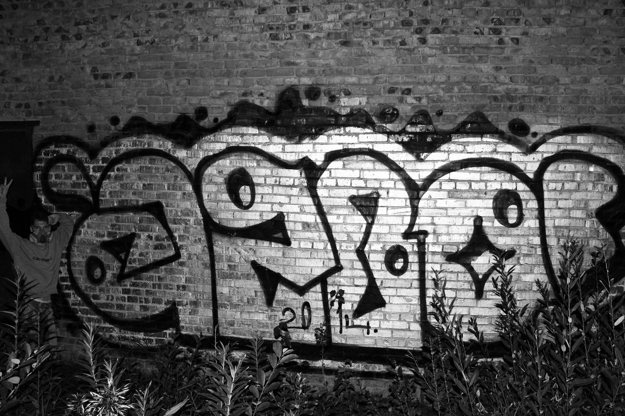 Graffiti Bombing - Photo by AZBO