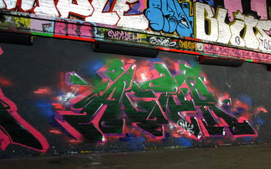 Graffiti Wall - Photo by Abecedajedna45 - Acter, PFK